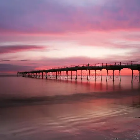 Captain's Deck Balcony Perfectlysaltburn Apartamento Saltburn-by-the-Sea